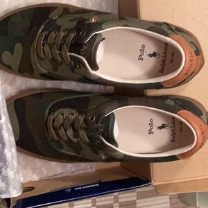 Polo Ralph Lauren Camo Tennis shoes